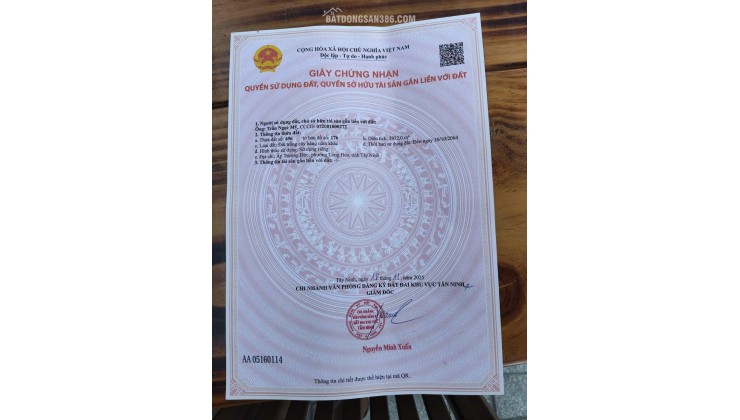 Bán Đất Tây Ninh giá rẻ