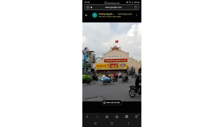 NHÀ 2 TẦNG  MẶT TIỀN CHƯƠNG DƯƠNG - KHA VẠN CÂN- f LINH CHIỂU