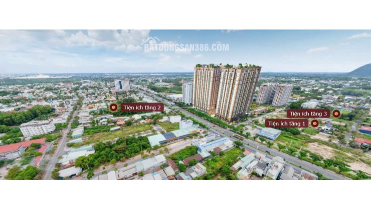 Bán căn hộ Maison Grand Phú Mỹ mặt tiền QL51, gần cảng Cái Mép