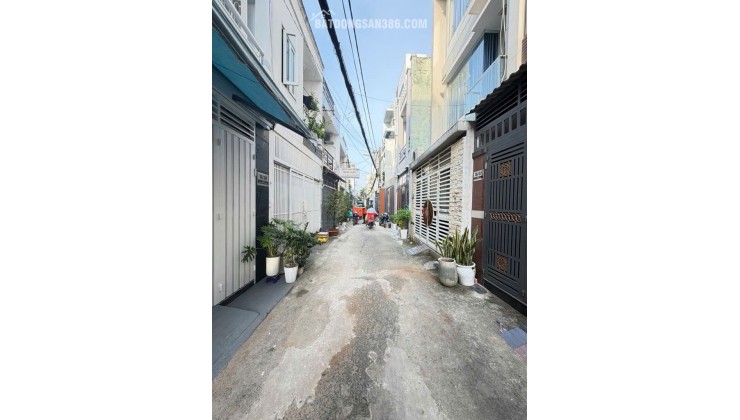 BÁN NHÀ 2 MẶT TIỀN HẺM TRƯỚC SAU - DT 4*12  – KHU TÂY THẠNH  GIÁ NHỈNH 6 TỶ