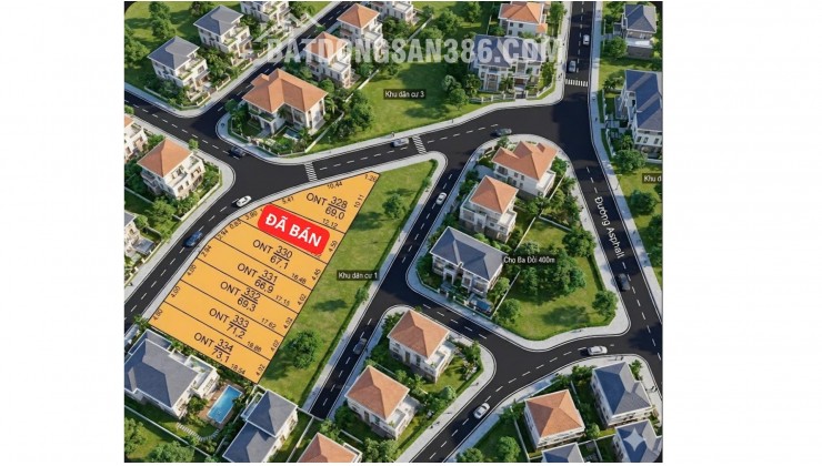 ĐẤT TRUNG TÂM – KDC Chợ Ba Đồi – TT Ba Hàng Đồ