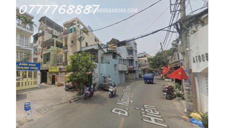 kẹt bank bán MT Nguyễn Thượng Hiền Phú Nhận, 3 tầng 101m2 giá 12,5 tỷ