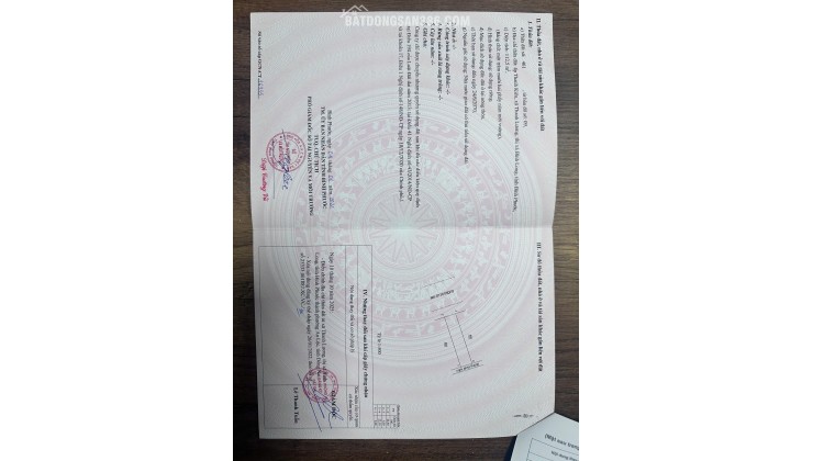 BÁN ĐẤT FULL TTHỔ CƯ 5*22 P.AN LỘC