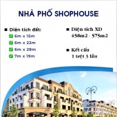 Duy nhất 1 căn Shophouse 4 tầng sát sông không che 120m2 chỉ 2,8 tỷ VAT. Vũ 0823900266