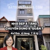  NHÀ QUẬN 7 GIÁP PHÚ MỸ HƯNG - HẺM XE HƠI HUỲNH TẤN PHÁT - 4M ×16M - FULL NỘI THẤT - 7,99 TỶ 