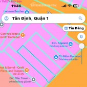 BÁN NHÀ MẶT TIỀN Đ.VÕ THỊ SÁU, TÂN ĐỊNH, QUẬN 1 - DT 52M2 FULL THỔ CƯ VUÔNG ĐẸP - VIEW CÔNG VIÊN THOÁNG MÁT - VỊ TRÍ HIẾM NHÀ BÁN - GIANG