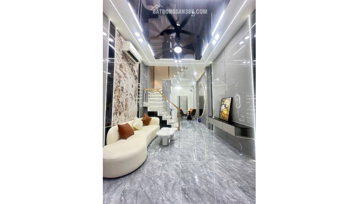 Bán nhà 4 tầng HXH đường Phạm Văn Chiêu 60m2(4*15) vào ở ngay sát Chợ Thạch Đà chỉ 6 tỷ