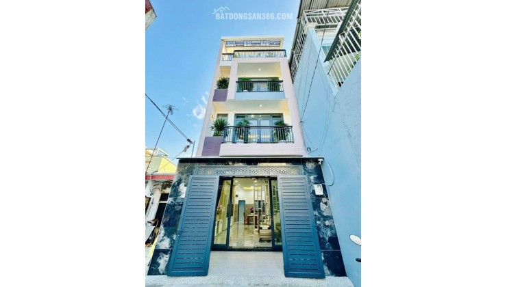 Bán nhà Thống Nhất Gò Vấp 5x15m, 4PN, nội thất sẵn, Chỉ 8tỷ25 TL