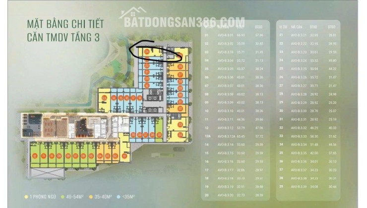 CHÍNH CHỦ CẦN BÁN- CĂN HỘ TT AVIO PHƯỜNG DĨ AN