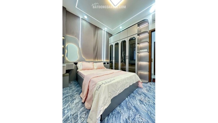 Bán nhà 4 tầng HXH đường Phạm Văn Chiêu 60m2(4*15) vào ở ngay sát Chợ Thạch Đà chỉ 6 tỷ