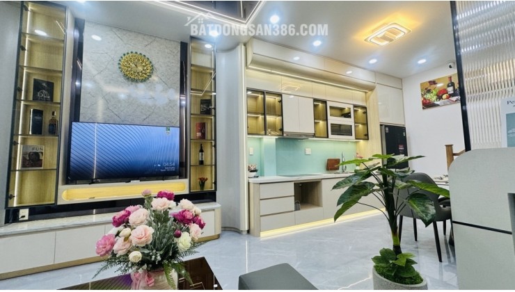 Bán nhà 4 tầng tặng full NT HXH đường Nguyễn Phúc Chu 64m2(4*16) vào ở ngay chỉ 6 tỷ