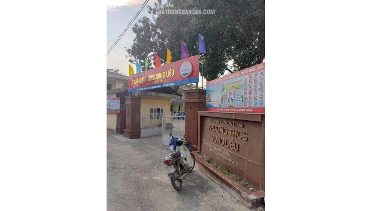 ĐẤT SÁT TRƯỜNG CẤP 1-2 SONG LIỄU - KINH DOANH TỐT - SỔ ĐỎ SẴN