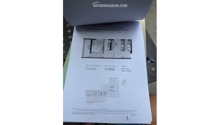 CHÍNH CHỦ CẦN BÁN- CĂN HỘ TT AVIO PHƯỜNG DĨ AN