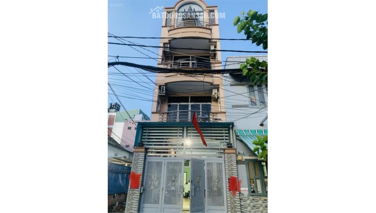 Bán Nhà Dương Quảng Hàm, P.5, GV - Phía sau Vincom Phan Văn Trị. DT: 4m x 20m trệt 3 lầu, giá 9,8 tỷ TL