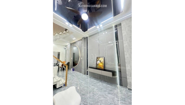 Bán nhà 4 tầng HXH đường Phạm Văn Chiêu 60m2(4*15) vào ở ngay sát Chợ Thạch Đà chỉ 6 tỷ