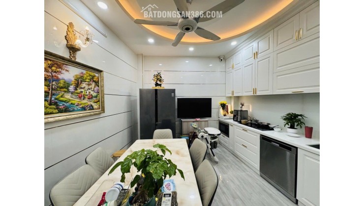 SHOCK GIẢM VỀ 9.5 TỶ -Hẻm ÔTô 8M_5 tầng+ST-4PN Ngang Hiếm 5.5m_Nhà Cực Đẹp Giáp Q10