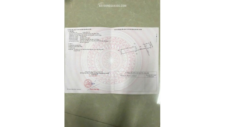 BÁN 465M NHÀ, ĐẤT MẶT TIỀN KINH DOANH ĐƯỜNG TỈNH LỘ 848. LH:0333.79.59.79