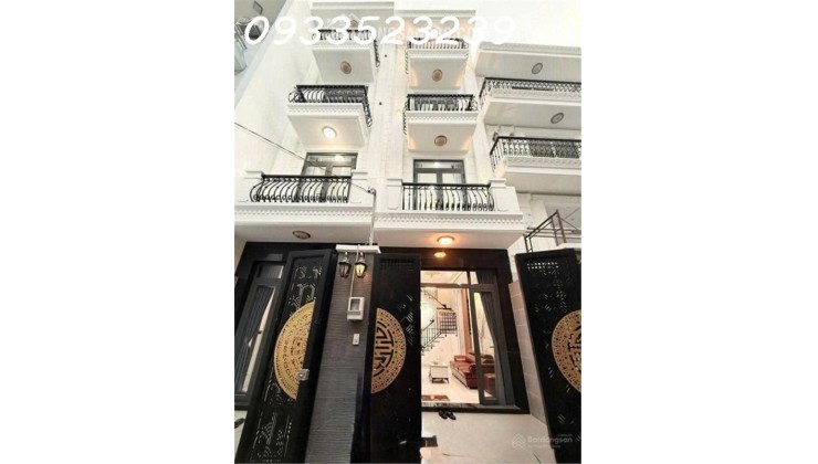 Siêu phẩm mới nhú, ngay ĐH CN 4 Quận Gò Vấp. 4 tầng giá 8.68 tỷ