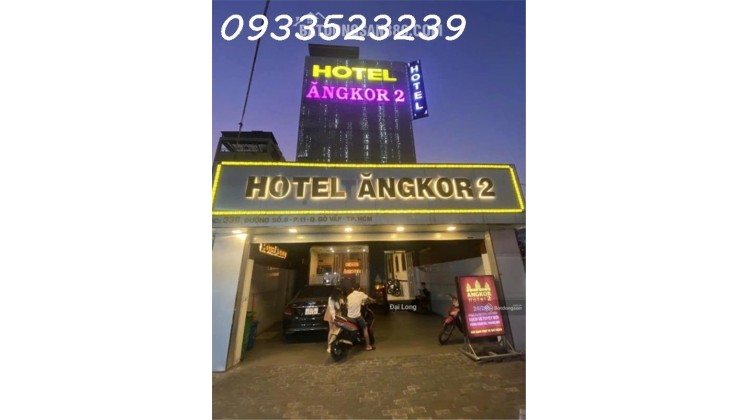 Giảm sâu bán gấp khách sạn 2 mặt tiền Gò Vấp 6,3x30m HDT khoán 160tr/tháng giá chỉ 35 tỷ TL