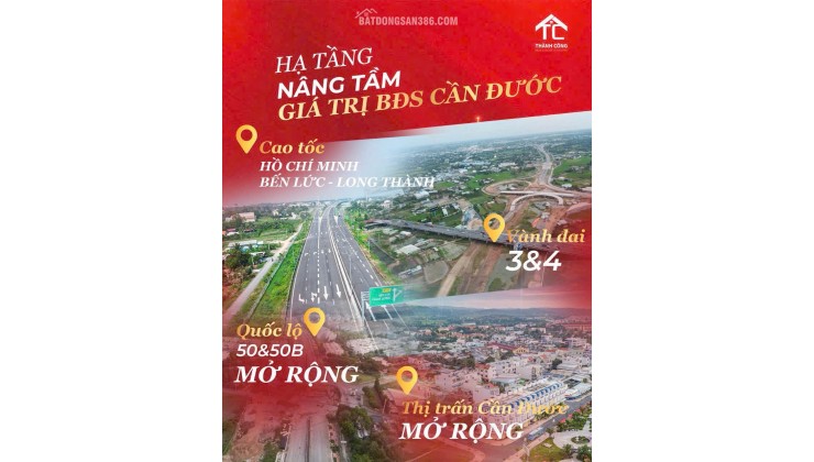  PHÂN TÍCH NHANH THỊ TRƯỜNG BĐS THỊ TRẤN CẦN ĐƯỚC – THỜI ĐIỂM ĐÁNG XUỐNG TIỀN?