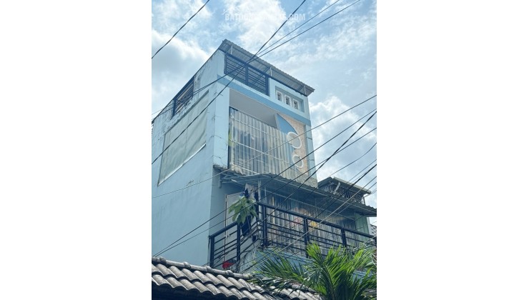 Bán nhà hẻm xe hơi Lê Quang Định, Bình Thạnh – 60m² – 4 tầng – 5PN – chỉ 6.85 tỷ