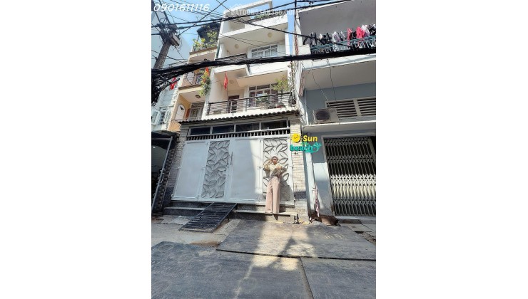 BÁN NHÀ MẶT TIỀN HẺM XE HƠI NGỦ TRONG NHÀ - ĐƯỜNG LÊ THỊ RIÊNG, QUẬN 1 - NGANG LỚN 4,5M *14M - GIANG GIANG: 093.86.76.685