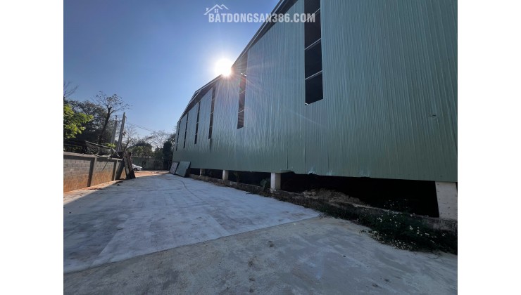 Cho thuê xưởng 3.700m² Tân Uyên Bình Dương – Xưởng mới, PCCC tự động