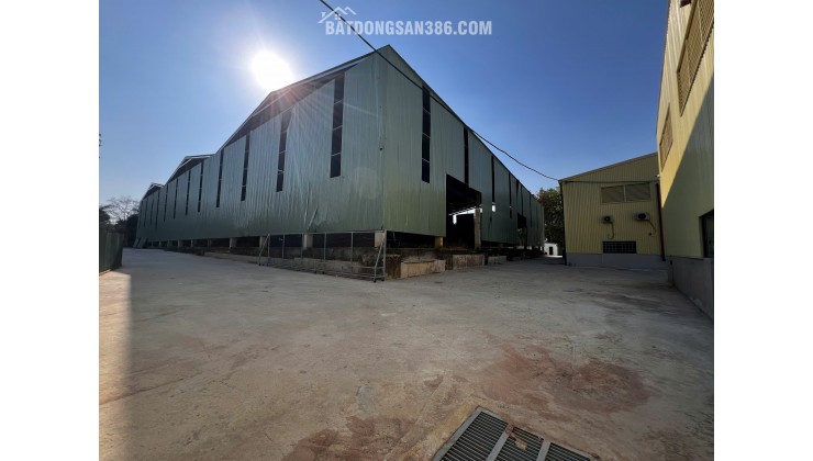 Cho thuê xưởng 3.700m² Tân Uyên Bình Dương – Xưởng mới, PCCC tự động