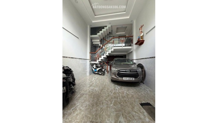 Bán nhà hẻm Phan Văn Trị, Gò Vấp: 52m2, 4 tầng, 5PN, sổ hồng, giá 8.6 tỷ. Cơ hội an cư lý tưởng, tiện ích đầy đủ, liên hệ ngay!