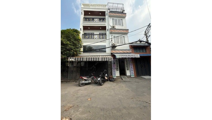 Bán nhà hẻm Phan Văn Trị, Gò Vấp: 52m2, 4 tầng, 5PN, sổ hồng, giá 8.6 tỷ. Cơ hội an cư lý tưởng, tiện ích đầy đủ, liên hệ ngay!