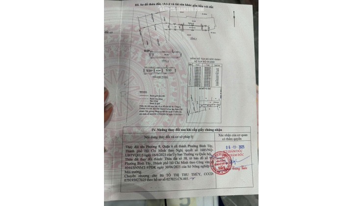 NHÀ 1 TRỆT 2 LẦU BÊ TÔNG CỐT THÉP. MẶT TIỀN LÒ GỐM GIÁ 6TỶ TL. LH:0933279273. 0908279273