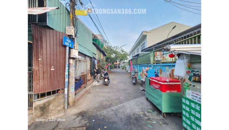 BÁN ĐẤT ĐƯỜNG 898 NGUYỄN DUY TRINH PHÚ HỮU - HẺM XE HƠI - 90M2 CHỈ 5 TỶ