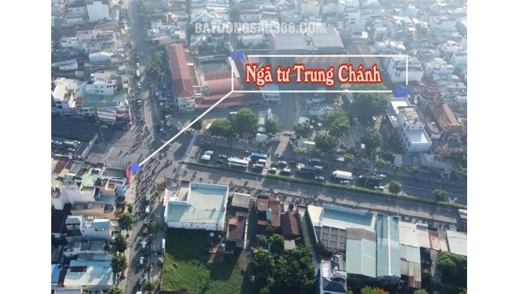 MẶT TIỀN NGAY CHỢ HIỆP THÀNH GIÁP NGUYỄN ẢNH THỦ SẦM UẤT BẬC NHẤT QUẬN 12 TIỆN KINH DOANH ĐA NGÀNH NGHỀ - N 9mX40m - BÁN ĐẤT TẶNG 2 CĂN NHÀ LẦU ĐÚC