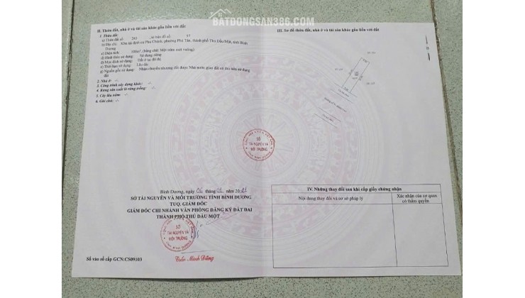 BÁN 2 LÔ ĐẤT LIỀN KỀ PHƯỜNG PHÚ TÂN TP HCM, DT 10X20, SHR CHỈ 6.6 TỶ. LH:0339947032.