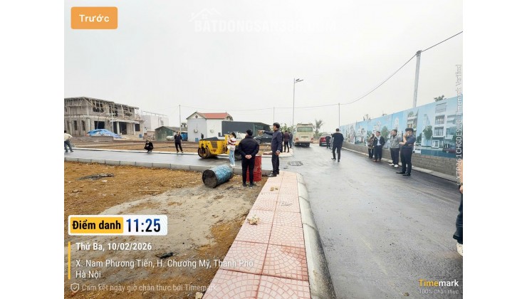 Bán Đất tại Xã Hoàng Văn Thụ, Chương Mỹ, Hà Nội, giá siêu hời 1,698 tỷ, 110 m2