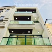 Nhà Mới Xây Hẻm 5m_Dương Quảng Hàm __Có Thang Máy __Diện tích: 4m x 17m 4 Lầu 4 Phòng_6wc