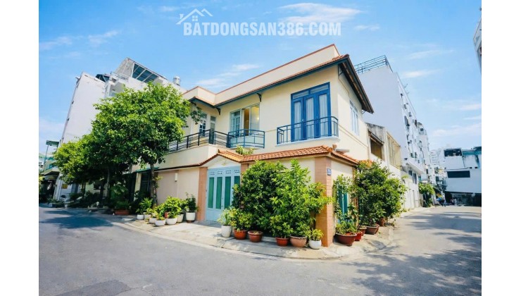 BIỆT THỰ MINI GÓC 2 MẶT TIỀN HÒA BÌNH – NGANG HIẾM 8M – 100M²