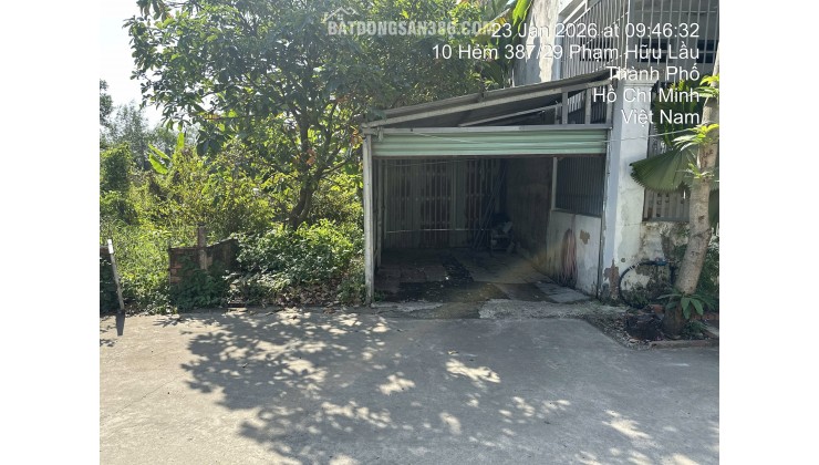 BÁN ĐẤT NHÀ BÈ - HẺM 387/29 PHẠM HỮU LẦU – 95M2 SỔ HỒNG RIÊNG 7.6 TỶ.  LH:0901727879.