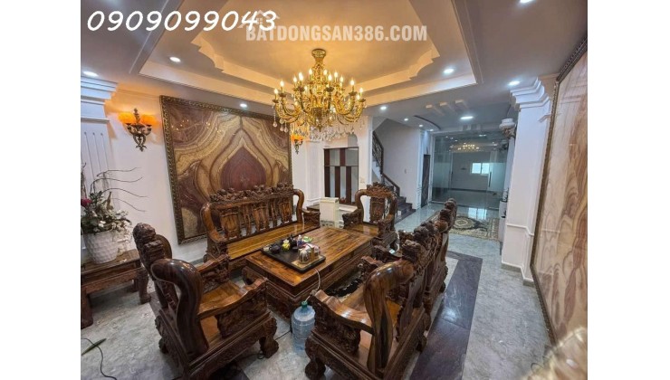 SIÊU PHẨM 6 TẦNG FULL NỘI THẤT SỊN MỊN Ô TÔ TRÁNH-SÁT MẶT TIỀN-THANG MÁY ĐỨC ĐƯỜNG PHAN VĂN TRI PHƯỜNG 5