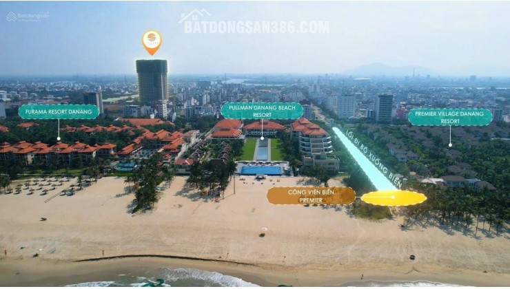 The Sang tầng cao view pháo hoa ĐN Downtown - Chính chủ bán căn 2PN - Cam kết giá tốt nhất thị trường