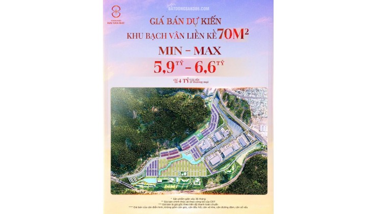 Mở bán quỹ căn liền kề suất ngoại giao – Phân khu Bạch Vân, Vinhomes Làng Vân