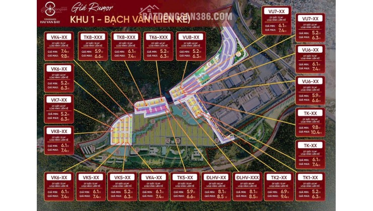 Mở bán quỹ căn liền kề suất ngoại giao – Phân khu Bạch Vân, Vinhomes Làng Vân