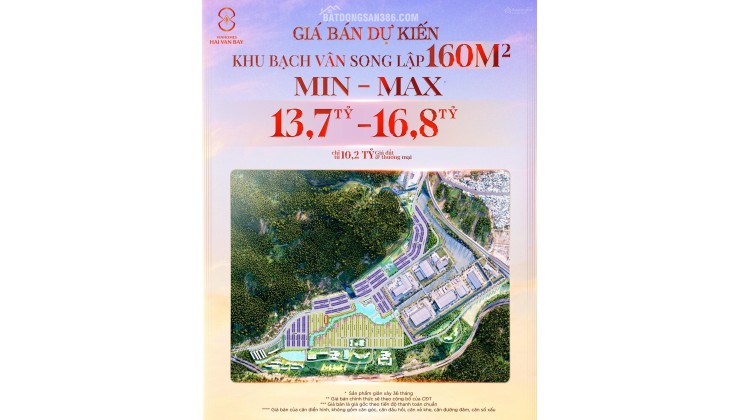 Mở bán quỹ căn liền kề suất ngoại giao – Phân khu Bạch Vân, Vinhomes Làng Vân