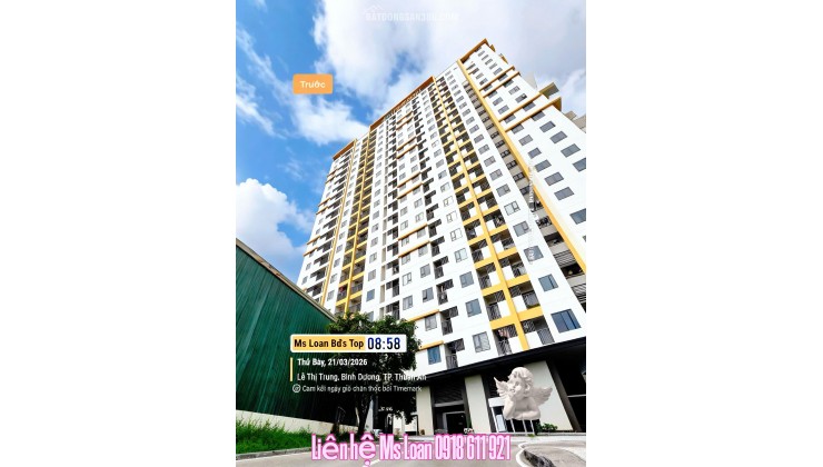 Bán căn hộ Tecco Felice 43m² giá từ 1.2 tỷ – ở ngay, gần TP.HCM, dễ vay