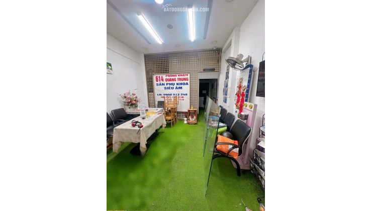 BÁN GẤP NHÀ MẶT TIỀN QUANG TRUNG 15 TỶ TL KD SẦM UẤT MỌI NGÀNH NGHỀ