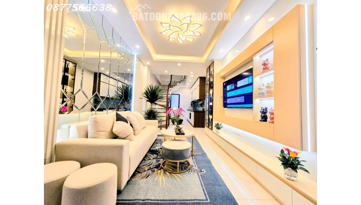 BỜ SÔNG SÉT - TÂN MAI - 6 TẦNG -  35M2 XÂY MỚI - 7.9 TỶ