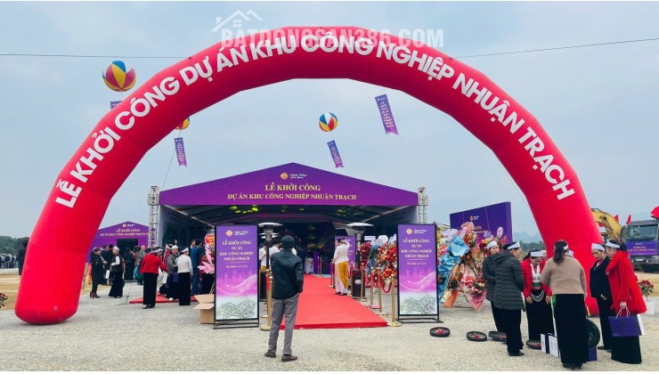  Bán đất gần KCN Nhuận Trạch tiềm nămg tăng giá mạnh, bán kính 500m đầy đủ tiện ích