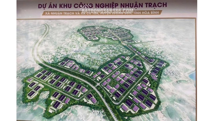  Bán đất gần KCN Nhuận Trạch tiềm nămg tăng giá mạnh, bán kính 500m đầy đủ tiện ích