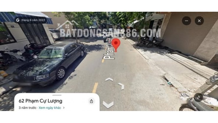 Cần bán MT PHẠM CỰ LƯỢNG với diện tích khủng 478,2m2 nở hậu tài lộc.Khu du lịch tp Biển đáng sống tại Đà Nẵng.
