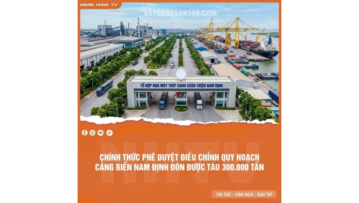 Cơ hội đầu tư đón sóng siêu dự án nghỉ dưỡng Xuân Thiện, sát bãi tắm, khu KT Ninh Cơ chỉ với 1,5 tỷ